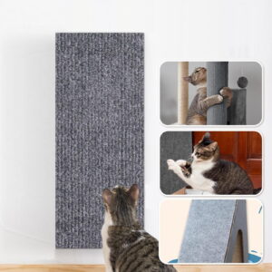 DIY Climbing Cat Scratcher Cat Scratching Mat Self-Adhesive,Trimmable Cat Scratching Post Carpet to Protect Furniture Walls or Floors Cover Cat Scratching Post Cat Climbing Frame 2024 Cat Scratch Mat