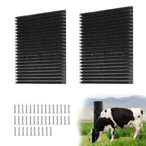 2 Pcs Cat Scratching Post, Horse Cattle Scratchers, Soft Massage Brush Kit for Equine Bovine, Scratching Itch Relief Pad for Farm Animals Goat Sheep Cow Dog Pet Scratching Post （16.5 x 13 in）