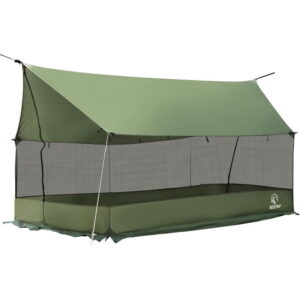 REDCAMP Screen House, Pop Up Tent Portable Mesh Shelter with Full Walls, Waterproof Outdoor Canopy for 4-6 People Tents for Camping, Hiking, Bushcraft, Backpacking, Hunting