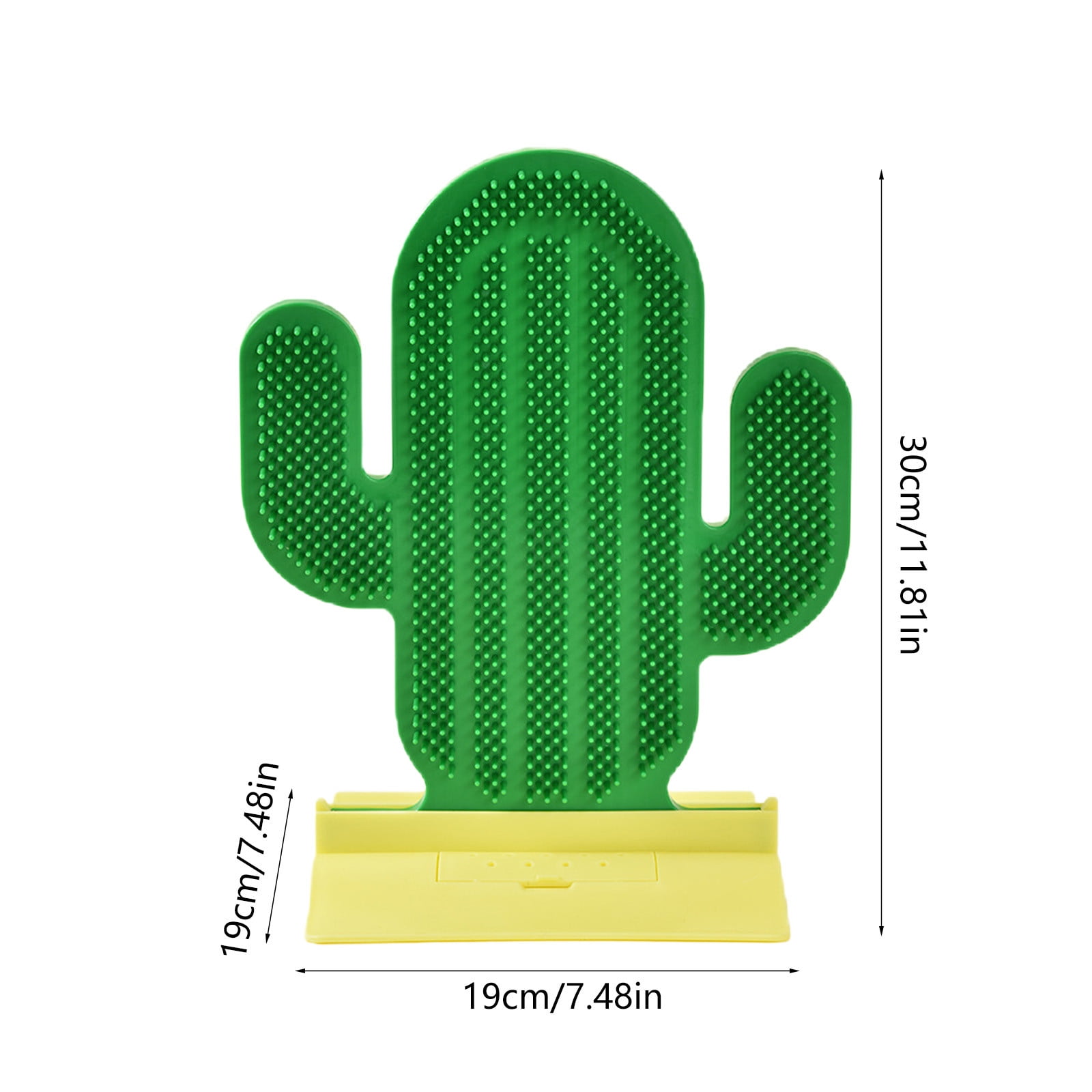 Cat Corner Scratcher for Furniture Edges – Self-Grooming Cat Scratching Device, Green Plastic, 11.81x7.48in, Easy Install, Anti-Slip, Relieves Stress - Image 3