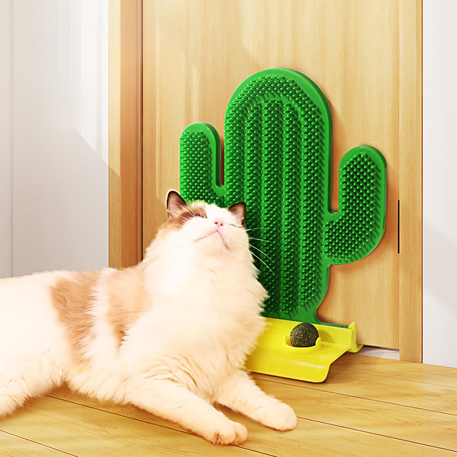 Cat Corner Scratcher for Furniture Edges – Self-Grooming Cat Scratching Device, Green Plastic, 11.81x7.48in, Easy Install, Anti-Slip, Relieves Stress - Image 10