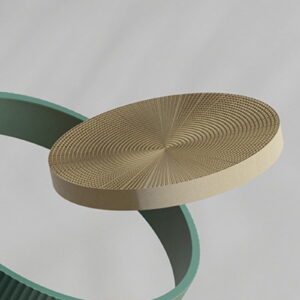 HEROOY Round Cat Scratcher Refill - 13" Diameter, 1" Thickness - Cardboard Cat Scratcher Scratching Board Replacement Pads for Indoor Cats