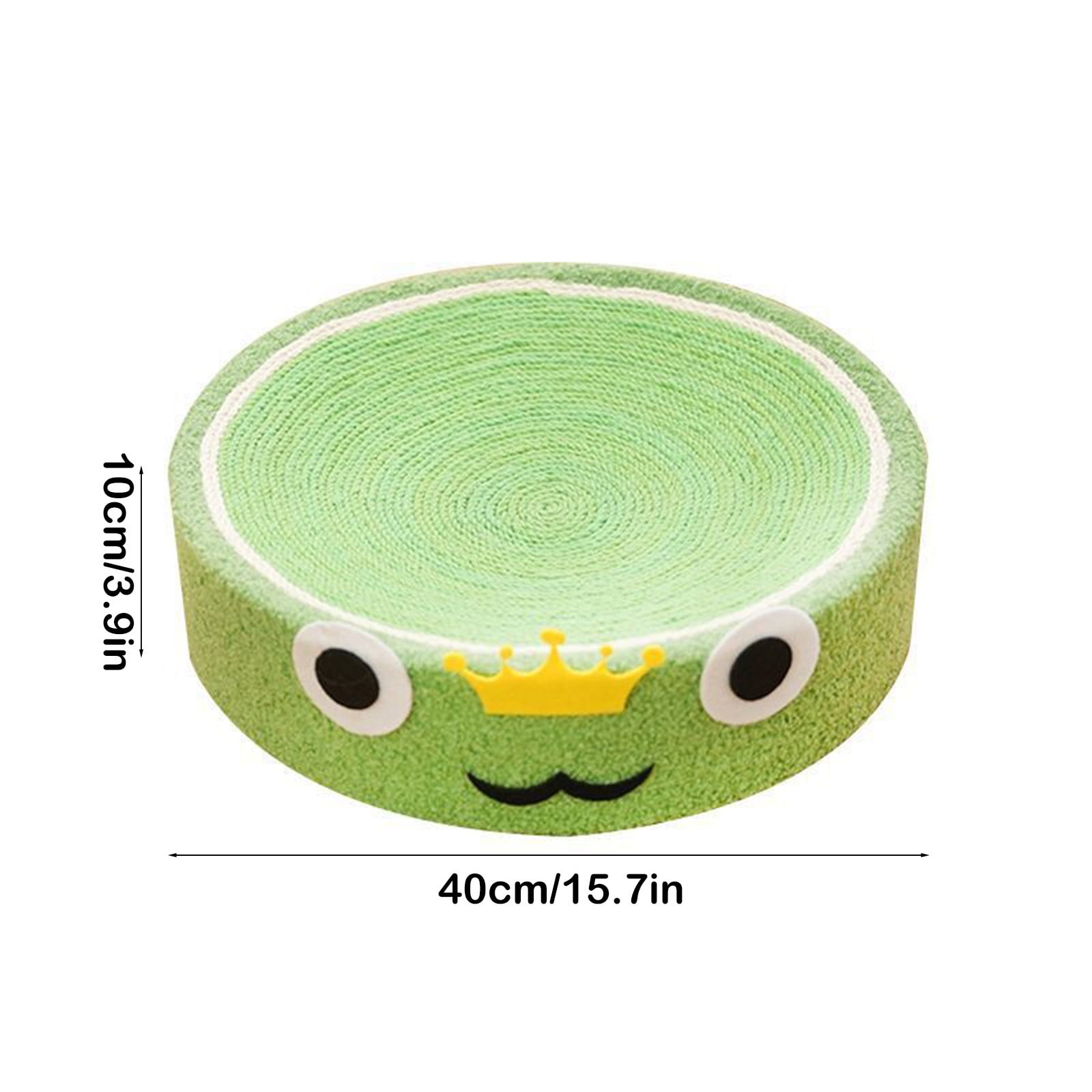 STPToys Large Cat Scratcher Bed Cardboard,Kitty Scratch Pad Corrugated Bowl Round Kittens Scratching Board Protector for Couch&Carpets&Sofas - Pink - Image 9