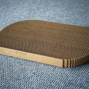 Cat Scratcher by Americat – Made in USA Cardboard Scratching Pad & Lounger – X Large, 2-Sided, Heavy, No-Shedding, Long-Lasting (Rectangle)