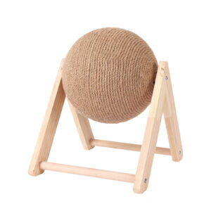 Sisal Cat Scratching Pad, Durable Indoor Cat Activity Toy, Self Play Scratcher for Exercise, Nail Maintenance and Boredom Relief