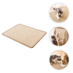 ULTNICE Cat Scratching Pad Cat Sisal Scratchers Slanter Relief Pet Playtime 1Pcs