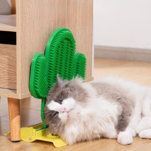 Meggemo Corner Cat Scratcher Wall Mounted Cat Toy Kitten Itcher Massager Pad Cardboard Furniture Protector For Pet Entertainment Scratching Needs