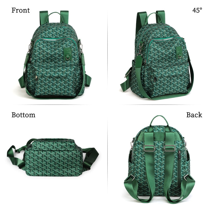 Tinyat Backpack for Women Shoulders Bag Convertible Ladies Fashion Bags Waterproof Large Capacity for Travel Commute Concert - Image 6