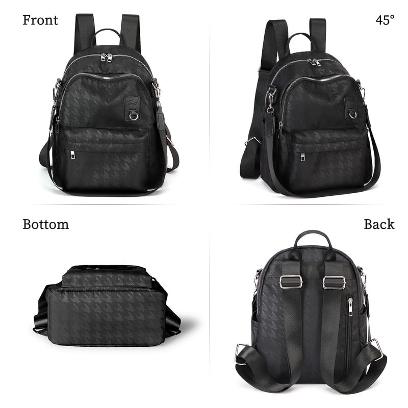 Tinyat Backpack for Women Shoulders Bag Convertible Ladies Fashion Bags Waterproof Large Capacity for Travel Commute Concert - Image 13