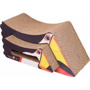 'Two'' Cans Cat Scratcher