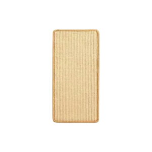 Wall Mounted Cat Scratcher Mat, Natural Sisal Cat Scratch Pad for Indoor Cats, Vertical Carpet Scratching Board with Tapes, Furniture Protection