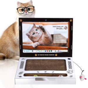 Cat Laptop Scratcher Cardboard Cat Scratcher Cat Scratching Board Cat Furniture Accessories Cat Scratch Pad