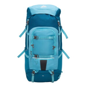 Ozark Trail 50L Adult Polyester Hiking Backpack with Multiple Pockets, Blue
