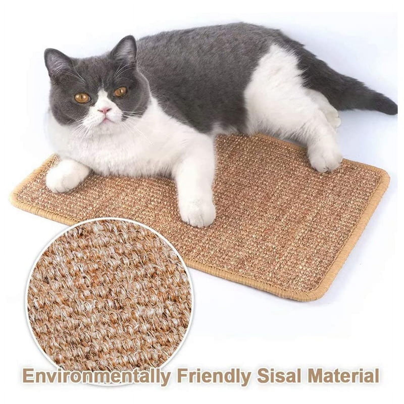 Wekvgz Cat Scratch Pad, Durable Sisal Cats Scratcher, Scratchers for Indoor Cats Grinding Claws and Protecting Furniture - Image 5