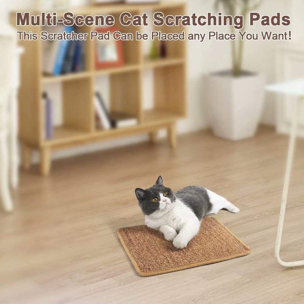 Wekvgz Cat Scratch Pad, Durable Sisal Cats Scratcher, Scratchers for Indoor Cats Grinding Claws and Protecting Furniture - Image 8