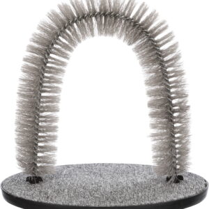 TRIXIE Carpet Scratcher with Self Grooming Arch, Gray