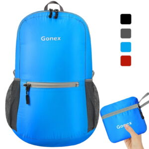 Gonex 20L Ultra Lightweight Packable Backpack, Foldable Travel Hiking Daypack for Men Women