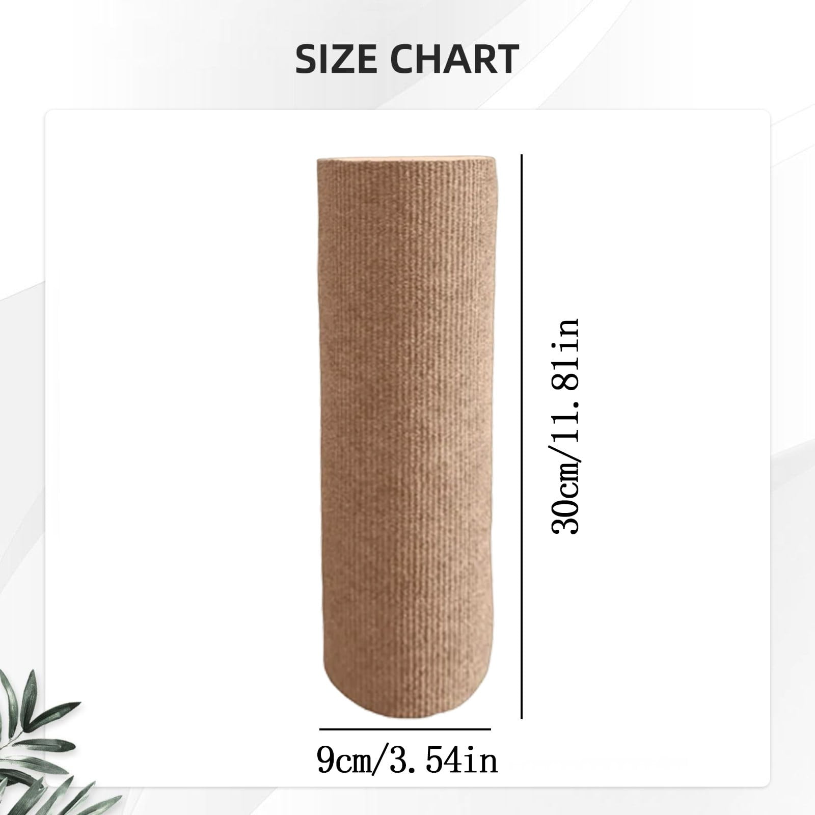 Barhoo Wall Mounted Cat Scratching Post - Adhesive Cat Scratching Stick and Climbing Frame, Pet Scratcher for Furniture Protection - Adjustable and Durable Cat Toy for Indoor Cats, Easy to Install - Image 5