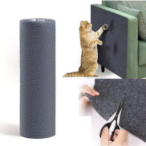 Firefly Hope Multi-Functional Cat Scratcher Protector – Sticky Sofa Pad with DIY Climbing Surface, 200x40cm
